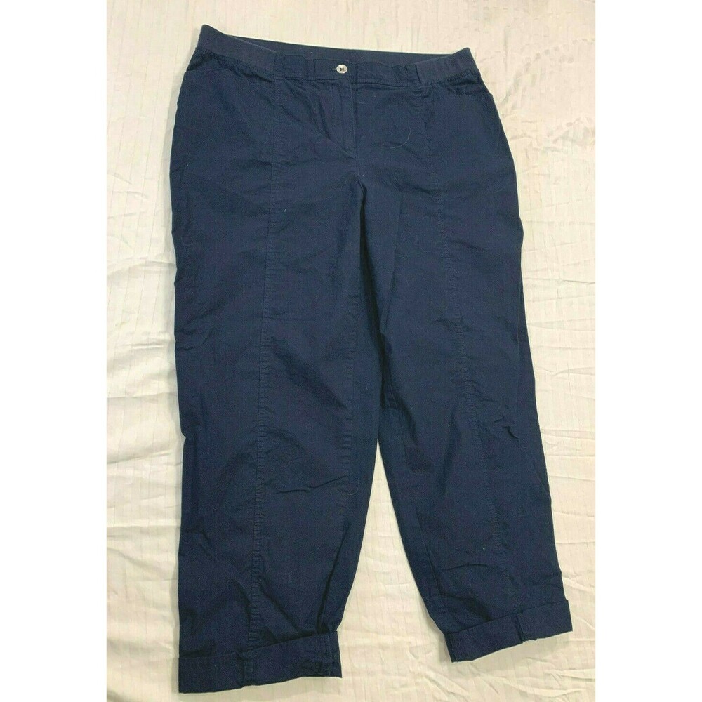 CHICOS WOMENS FITIGUES ROLL PANTS SIZE 2.5 Style: 570244863